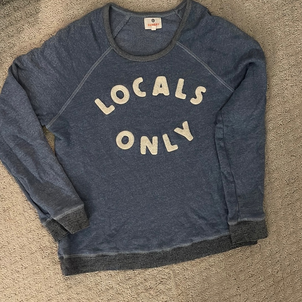 Sundry Locals Only women’s sweater, size 1